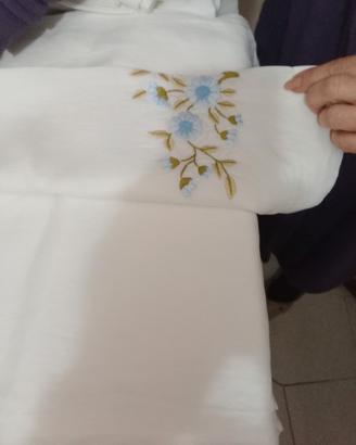 11 asciugamani anni 60 in puro lino