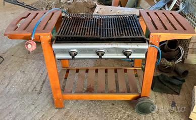 Barbecue a gas