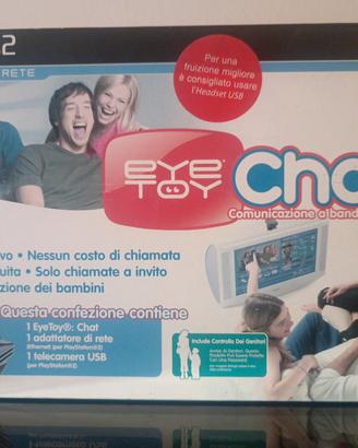 Confezione/Scatola di Eye Toy Chat per PS2