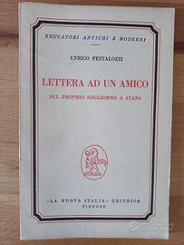 Lettera ad un amico soggiorno a Stans Pestalozzi