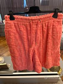Short in spugna Versace Allover in cotone