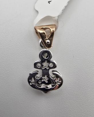 Ciondolo Ancora Oro 18 Kt