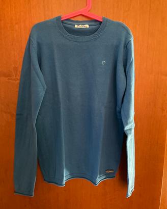 Maglioncino filo colore azzurro Pierre Cardin 14A