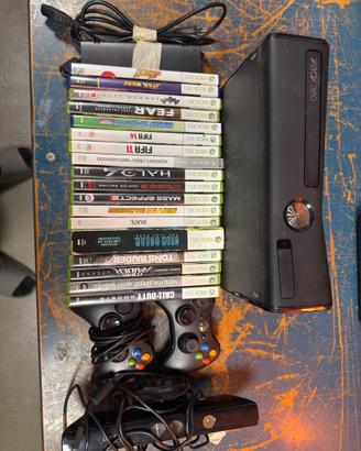 xbox 360 completa + kinect e giochi