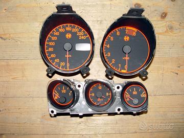 SET QUADRO STRUMENTI ROSSI ALFA 156 SPORT PACK  TI