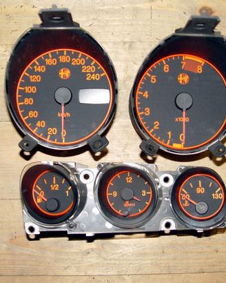 SET QUADRO STRUMENTI ROSSI ALFA 156 SPORT PACK  TI