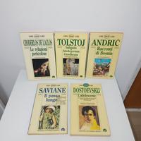 Set 5 volumi Biblioteca Economica Newton
