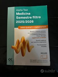 Alpha Test Medicina Semestre filtro