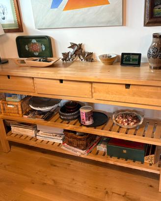 Mobile da cucina in betulla Ikea