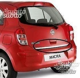 Modanatura portellone posteriore cromata Micra K13