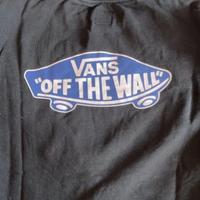 Felpa Vans XL bambino nera con scritte