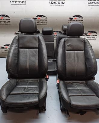 Set sedili in pelle nera opel astra j 2014 (2011-2