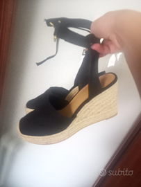 Zeppe espadrillas Nuove n.39