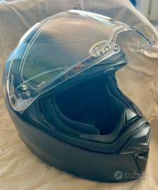 Casco  HJC F70 nero opaco taglia M