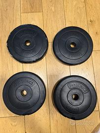 4 dischi da 2,5 kg Non Trattabile