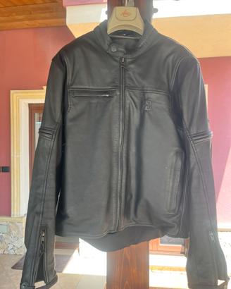 Giacca moto HEVIK in pelle di bufala