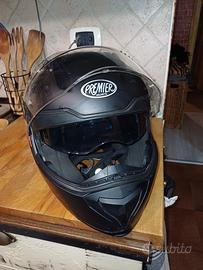 casco da moto modulare Premier Delta U9 BM nero 