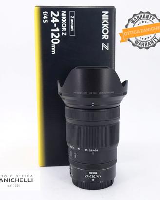Nikon Nikkor Z 24-120 f/4 S Usato (G830)