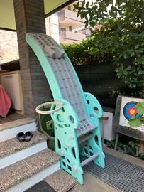 Altalena doppia e scivolo