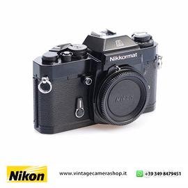 NIKKORMAT EL Reflex Analogica 35mm Black
