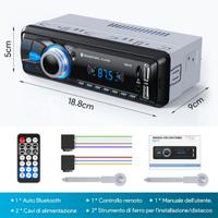 autoradio Bluetooth chismos stereo auto