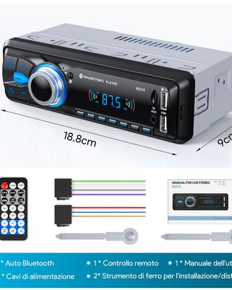 autoradio Bluetooth chismos stereo auto