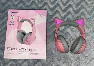 Cuffie Razer Kraken Kitty Bluetooth Rosa