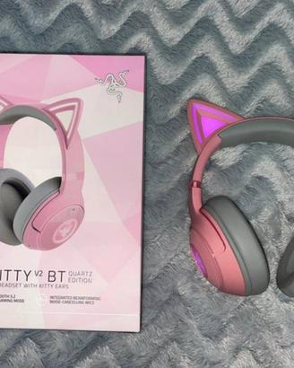 Cuffie Razer Kraken Kitty Bluetooth Rosa