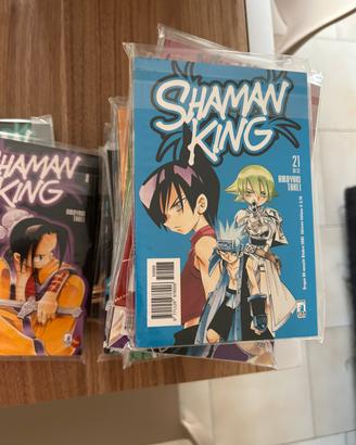 SHAMAN KING - LOTTO 1-21 - STAR COMICS