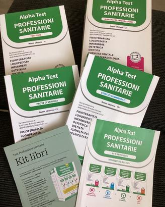Alpha test, kit libri per professione sanitarie