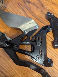 Pedane regolabili Valter Moto