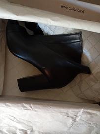 tacco cafe'noir pelle nero
