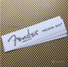 Fender decalcomania per paletta manico Basso