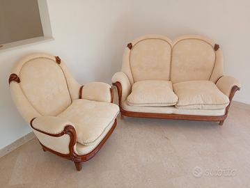 divani stile barocco 3 posti