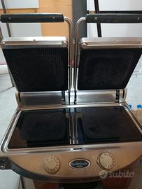 doppia piastra da bar