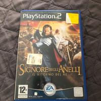 il signore degli anelli ps2 playstation 2