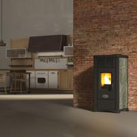 SCONTO 6% Stufa a pellet Anselmo Cola ANTIGUA 9KW