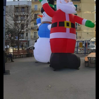 Babbo Natale gonfiabile 6 metri