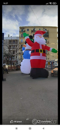 Babbo Natale gonfiabile 6 metri