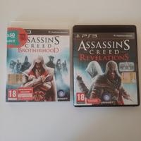Assassin's Creed Brotherhood e Revelations Ps3