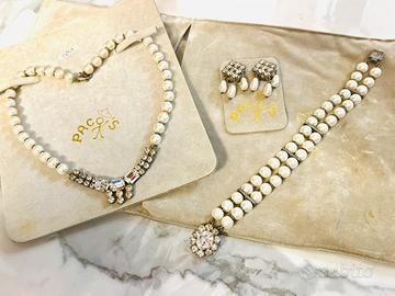 Parure alta bigiotteria vintage anni 70/80