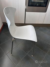 4 sedie modello Glossy by Sandonà for INFINITY