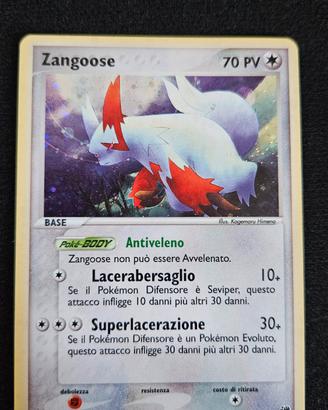 Zangoose Holo "Ex Tempesta di Sabbia"
