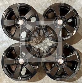 Cerchi 17 neri originali Jeep Compass Renegade