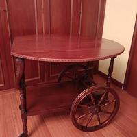 carrello vintage in legno