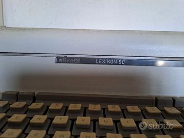 Macchina da scrivere Olivetti Lexikon 90