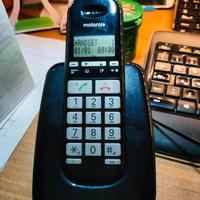 Telefono Cordless Motorola S3001 DECT Tasti Grandi