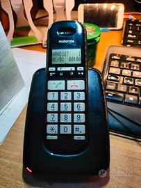 Telefono Cordless Motorola S3001 DECT Tasti Grandi
