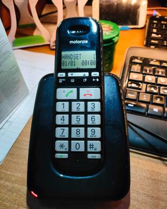 Telefono Cordless Motorola S3001 DECT Tasti Grandi