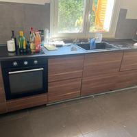 cucina con isola americana